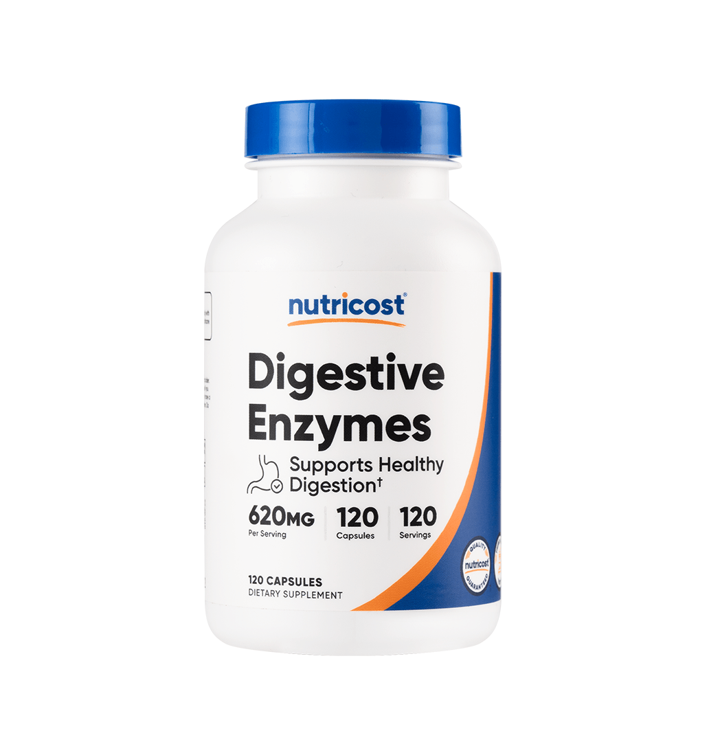 ENZIMAS DIGESTIVAS NUTRICOST X620MG X120CAPS