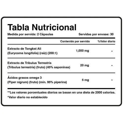 TONGKAT ALI NUTRICOST X1000MG X60CAPS