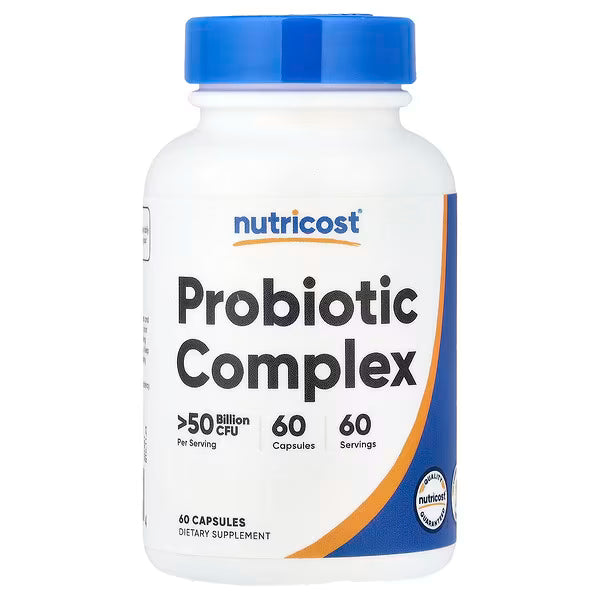 Nutricost, Probiotic Complex, >50 Billion CFU, 60 Capsules