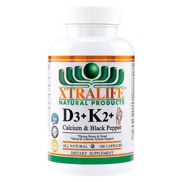 D3 + K2 + Calcio XTRALIFE 100 CAPS