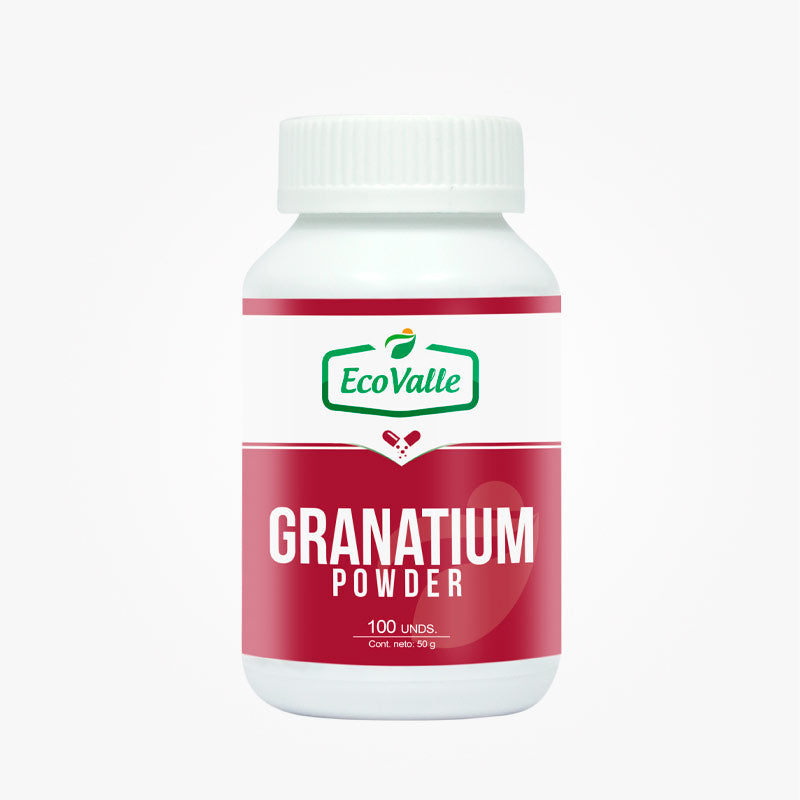 Granatium power de 500mg c/u x 100cáps.
