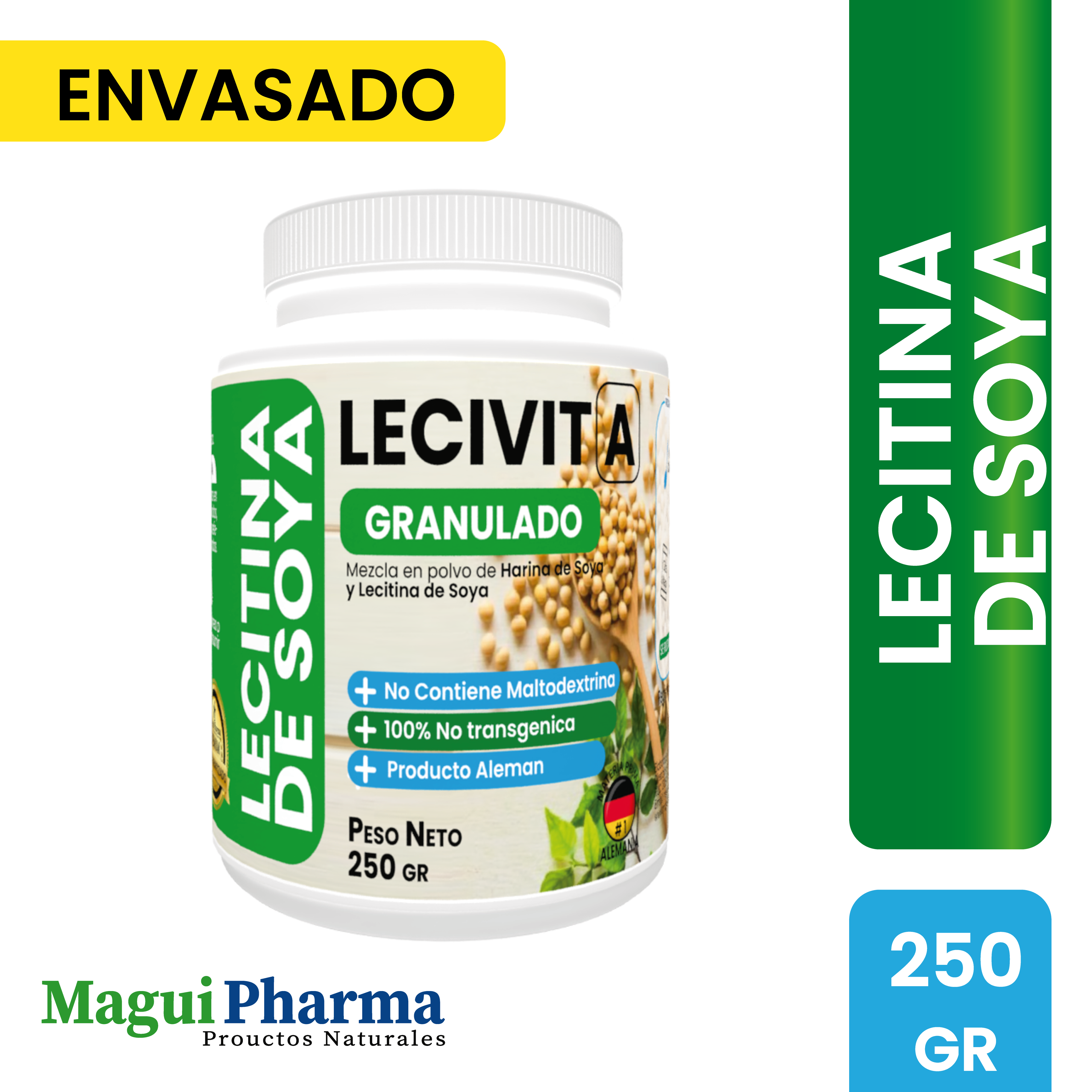 Lecitina de Soya 500 gr