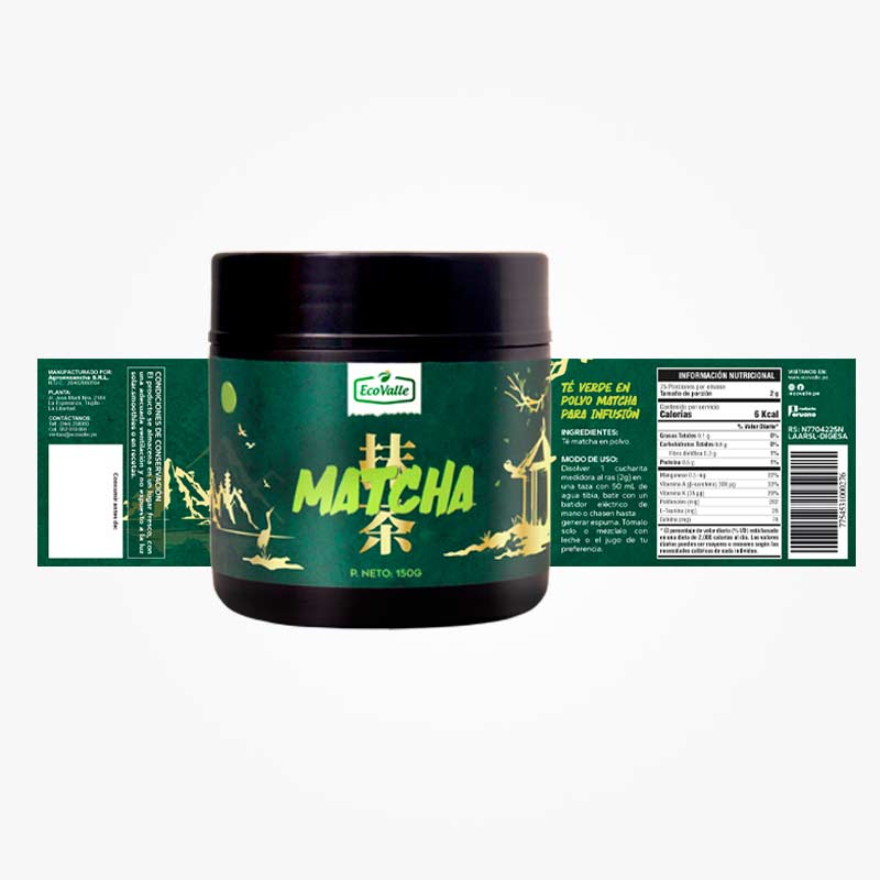 Té Matcha en polvo x 150g