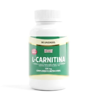 L-Carnitina en Cápsulas 500 mg x 90 CÁPS - Oriundos